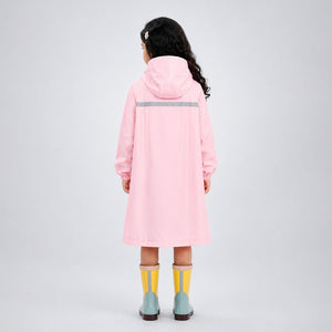 Little Surprise Box Pink Giraffe Raincoat | The Mom Store - XL Kids Raincoat
