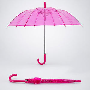 Little Surprise Box Pink Jelly Umbrella | The Mom Store - Monsoon Wear