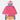 Little Surprise Box Pink Owl Stripes Knee Length Raincoat for Kids - Kids Rainwear