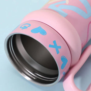 Little Surprise Box Pink Pastel XOXO Stainless Steel Tumbler (540ml) - Water Bottle