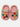 Little Surprise Box Pink Pinwheel Slip on Clogs all season Footwear for Toddlers & Kids - LSB - FW - PNKPINWHEEL - 24EU