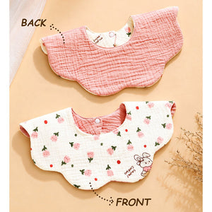 Little Surprise Box Pink Purple Bib Set 3PCS | The Mom Store - Bedding