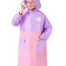 Little Surprise Box, Pink & Purple Dual color Long style Raincoat for Kids - LSB - RC - PNKPURP - DUAL - 2XL