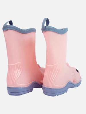 Little Surprise Box, Pink Shark EVA Rain Gumboots for Toddlers & Kids - LSB - GB - S7 - PNKSHARK - EVA - 26EU