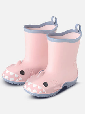 Little Surprise Box, Pink Shark EVA Rain Gumboots for Toddlers & Kids - LSB - GB - S7 - PNKSHARK - EVA - 26EU