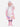 Little Surprise Box Pink Unicorn print Transluscent Raincoat for Kids - Kids Rainwear