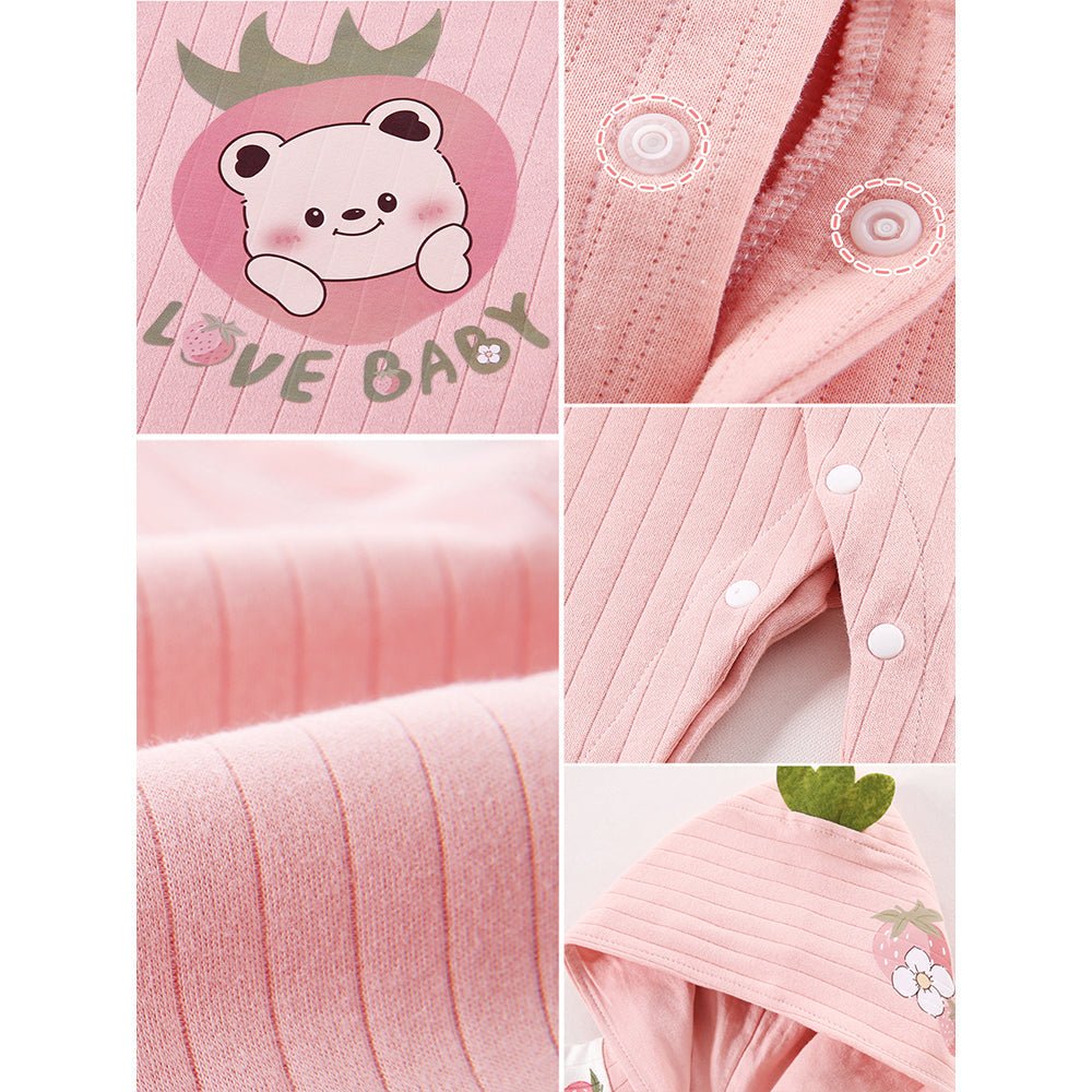 Little Surprise Box Pinkberry Ted Newborn Gift Box for Baby Girl - Gift Set