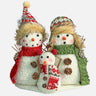 Little Surprise Box Plush Snowman Trio Family Christmas Décor for Home and Office - LSB - CMS - SNWFAMLY - TBLDEC