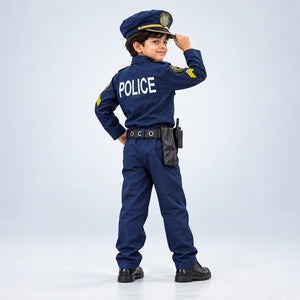 Little Surprise Box, Police Kids Halloween Costume Fancy Dress Up - XS Halloween Costumes