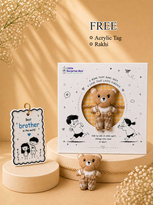 Little Surprise Box Police Rakhi Gift Combo - Rakhi Combo