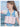 Little Surprise Box Powder Blue & Pink Stripes Kids Swimsuit with attached Swim Floats +tie up cap in UPF 50+ - LSB - SW - BLUPNKSTRPFLOAT110