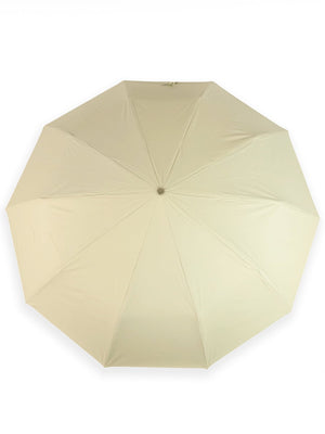 Little Surprise Box Premium 3 fold Auto Closure umbrella for Adults - LSB - UM - 3F - CRM - GOLD