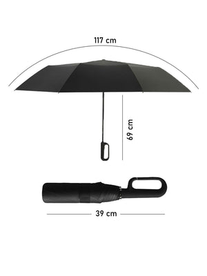 LITTLE SURPRISE BOX-Umbrella-Little Surprise Box Premium Convenient U handle Grip 3 fold Auto Closure umbrella for Adults