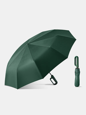 LITTLE SURPRISE BOX-Umbrella-Little Surprise Box Premium Convenient U handle Grip 3 fold Auto Closure umbrella for Adults