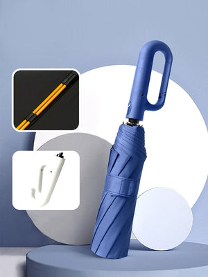 LITTLE SURPRISE BOX-Umbrella-Little Surprise Box Premium Convenient U handle Grip 3 fold Auto Closure umbrella for Adults
