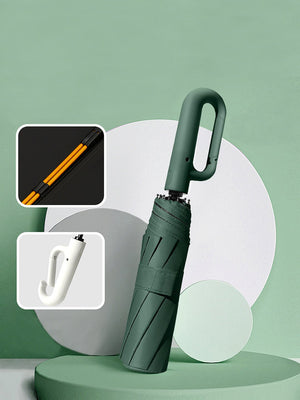 LITTLE SURPRISE BOX-Umbrella-Little Surprise Box Premium Convenient U handle Grip 3 fold Auto Closure umbrella for Adults