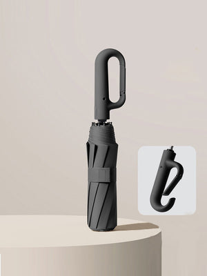 LITTLE SURPRISE BOX-Umbrella-Little Surprise Box Premium Convenient U handle Grip 3 fold Auto Closure umbrella for Adults