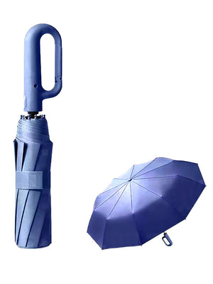 LITTLE SURPRISE BOX-Umbrella-Little Surprise Box Premium Convenient U handle Grip 3 fold Auto Closure umbrella for Adults