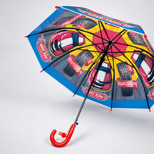 Little Surprise Box Print Umbrella for Kids | The Mom Store - RACECAR Kids Umbrella