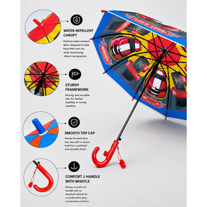 Little Surprise Box Print Umbrella for Kids | The Mom Store - RACECAR Kids Umbrella