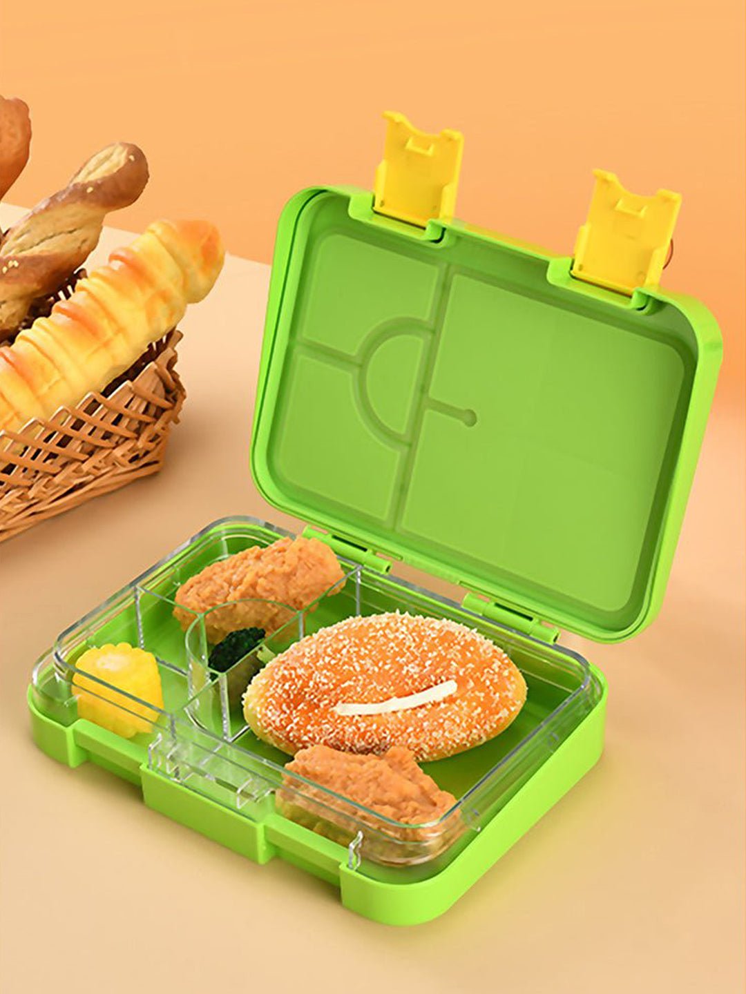 Little Surprise Box, Printed Bento Lunch Box for Kids - LSB - LB - DINO - BENTO
