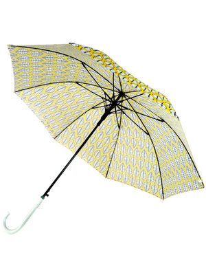 Little Surprise Box, Printed Big size Umbrella for Adults - LSB - UM - MUSTRD - LEAF