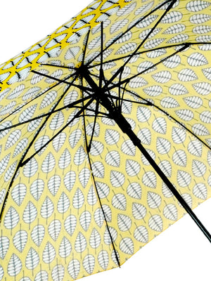 Little Surprise Box, Printed Big size Umbrella for Adults - LSB - UM - MUSTRD - LEAF