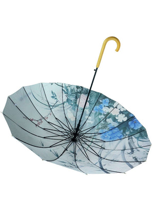 Little Surprise Box, Printed Big Size Umbrella for Adults - LSB - UM - PURPL - FLORAL