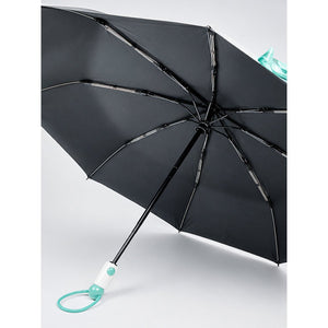 Little Surprise Box Puppy 3 Fold Umbrella | The Mom Store - Green Umbrella