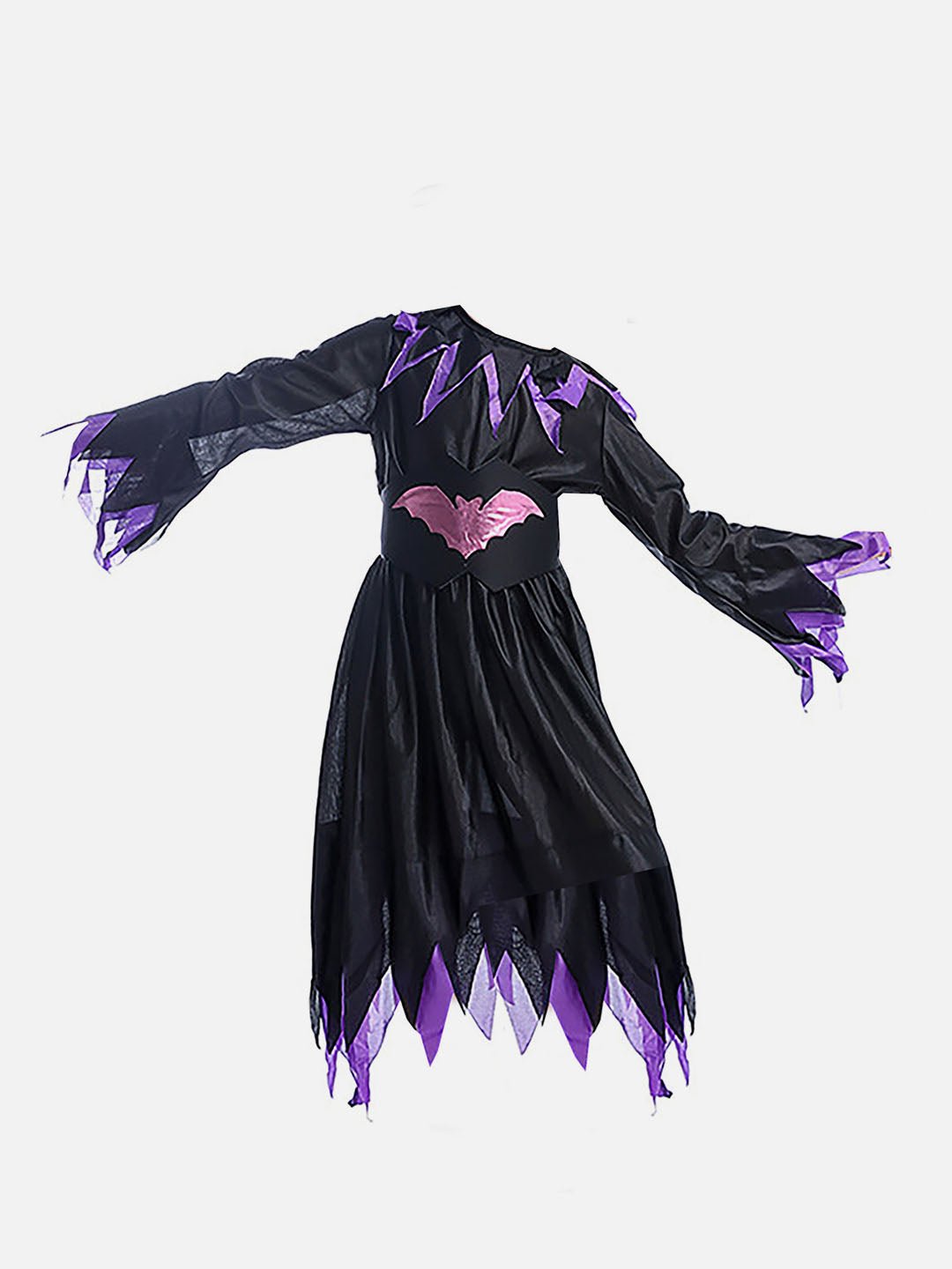 Little Surprise Box Purple Bat Witch Kids Halloween Costume Dress Up - LSB - HWC - PURWITCH - XS
