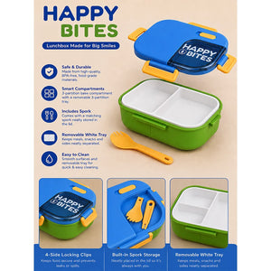 Little Surprise Box Purple Bento Lunch Box | The Mom Store - Blue Lunch Box