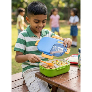 Little Surprise Box Purple Bento Lunch Box | The Mom Store - Blue Lunch Box