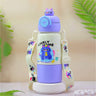 Little Surprise Box Purple Cat Kids Stainless Steel Water Bottle 480ml - Water Bottle