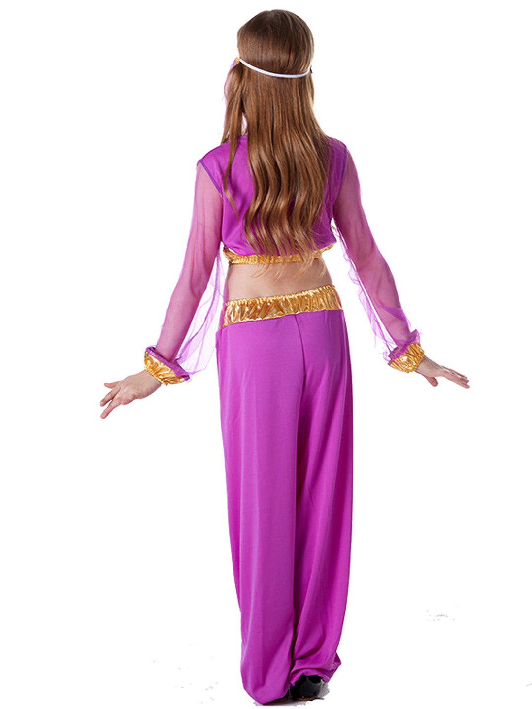 Little Surprise Box, Purple Genie, Kids Halloween Costume Fancy Dress Up - LSB - HWC - PURPLGENIE - 7 - 8Y