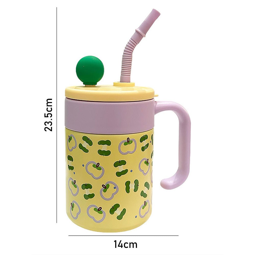 Little Surprise Box Purple Green Apple Cupstyle Tumbler Bottle with Infuser – 620ml - Tumbler