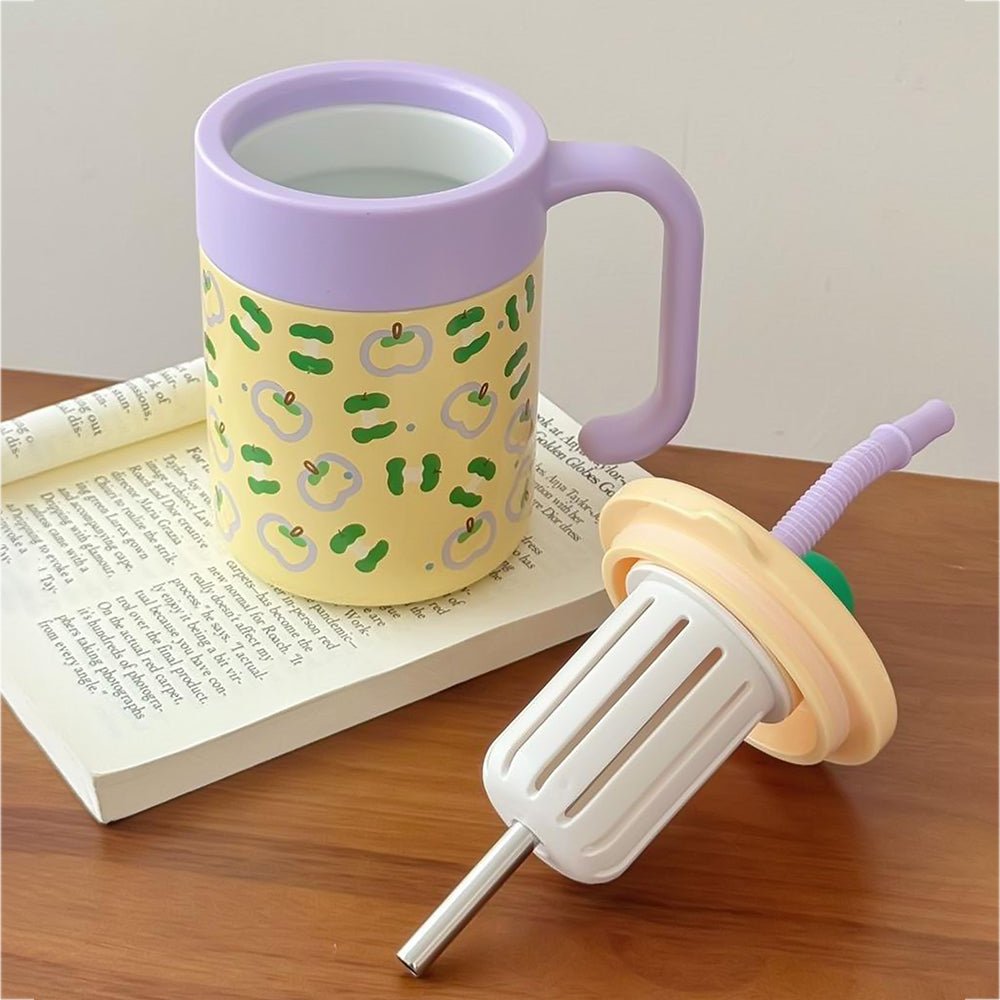 Little Surprise Box Purple Green Apple Cupstyle Tumbler Bottle with Infuser – 620ml - Tumbler