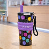 Little Surprise Box Purple Smiley Stainless Steel Tumbler 550ml - Water Bottle