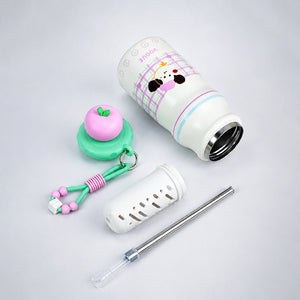 Little Surprise Box Purple Stars Stainless Steel Water Bottle with Infuser - Multi Water Bottle