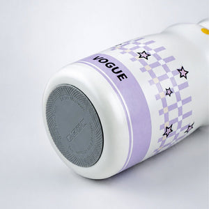 Little Surprise Box Purple Stars Stainless Steel Water Bottle with Infuser | The Mom Store - Purple Water Bottle