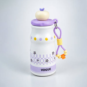 Little Surprise Box Purple Stars Stainless Steel Water Bottle with Infuser | The Mom Store - Purple Water Bottle