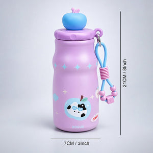 Little Surprise Box Purple Stars Stainless Steel Water Bottle with Infuser | The Mom Store - Pink Water Bottle