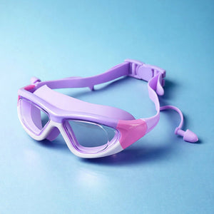 Little Surprise Box Purple Swim Goggles Kids UV | The Mom Store - Swim