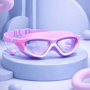 Little Surprise Box Purple Swim Goggles Kids UV | The Mom Store - Swim