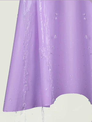 Little Surprise Box, Purple Uni Cap Style knee length Raincoat for Kids & Teens - LSB - RC - PURPL - CAP - XL