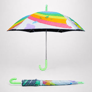 Little Surprise Box Rainbow Duck Kids Umbrella | The Mom Store - Monsoon Wear