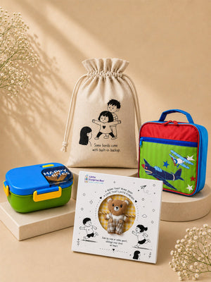 Little Surprise Box Rakhi Lunch Combo - Rakhi Combo