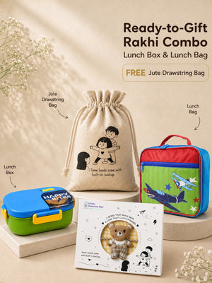 Little Surprise Box Rakhi Lunch Combo - Rakhi Combo