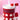 Little Surprise Box Red Checks Apple Tumbler & Water Bottle 560ml - Water Bottle