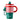 Little Surprise Box Red Checks Stainless Steel Water and Coffee Tumbler for Kids and Adults, 600ml with a free cleaning brush - XMAS BOTTLES