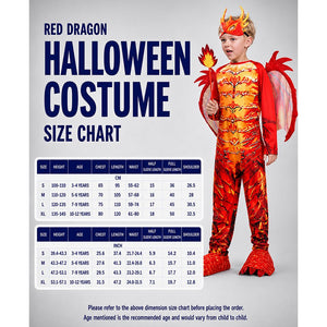 Little Surprise Box Red Dragon,Kids Halloween Costume Fancy Dress Up - 3-4Y Halloween Costumes
